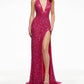 Ashleylauren - Fully Beaded Gown