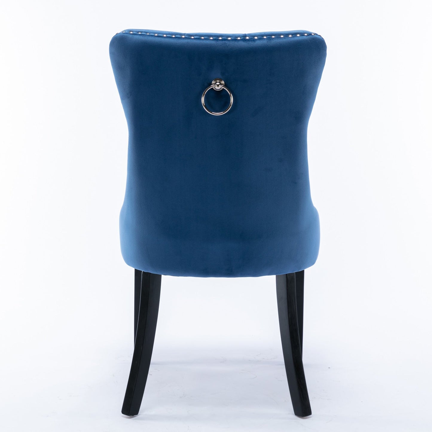 Nikki Collection Modern Tufted Velvet Upholstered Dining Chair Set of 2