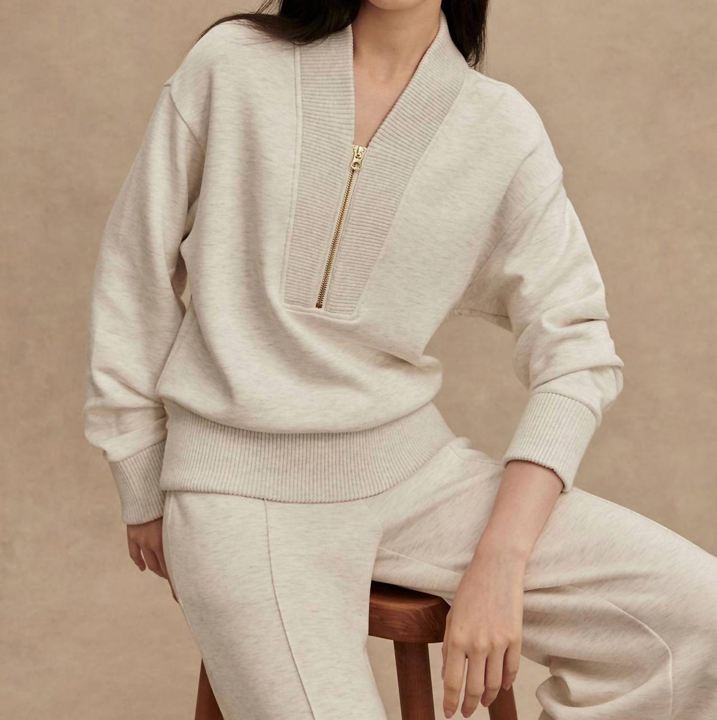 Varley - Sally Half Zip Sweat