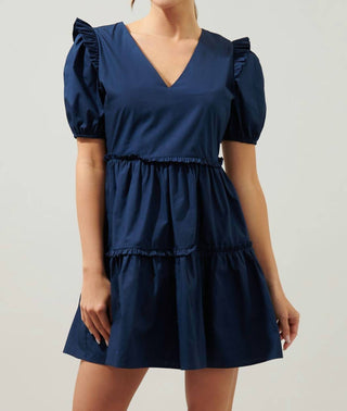 Sugarlips - Vestido curto em camadas de popeline Madrigal