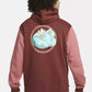 Nike - Kyrie Basketball Pullover Oversized Fit Brown Hoodie