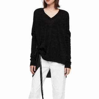 Allsaints - Suéter Moira com decote em V