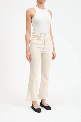 Daze - Soho Rawcut High Rise Ankle Flare Jeans