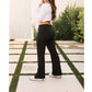 Julia Rose - Deluxe Paige Fold Over Tummy Control Yoga Leggings