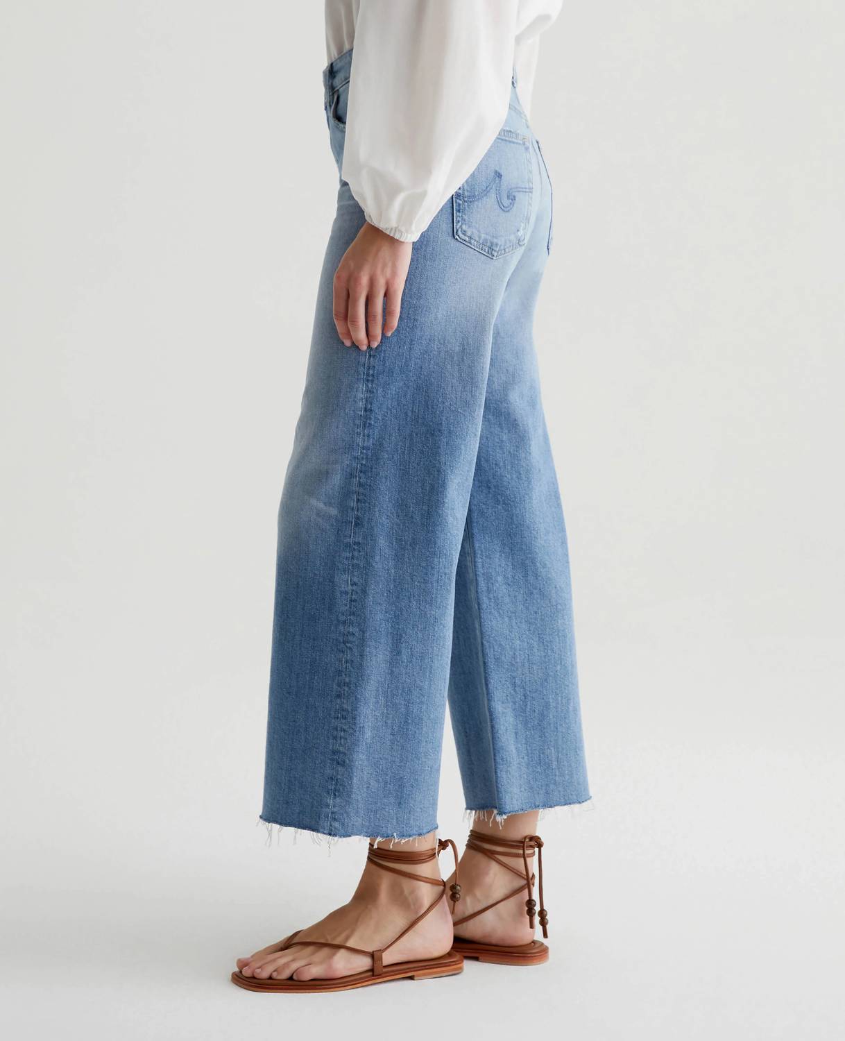 Ag Jeans - Sage Wide Leg Crop Jean
