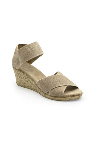 Charleston Shoe Co. - Sandália Cannon Wedge Feminina