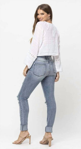 Judy Blue - Calça Jeans Skinny Alta Feminina