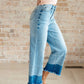 Judy Blue - High Rise Wide Leg Crop Jeans