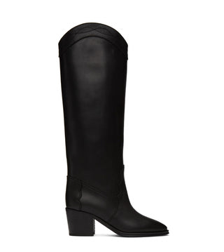 Saint Laurent - Women's Kate Western Blook Heel Boot