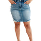 Judy Blue - High Rise Rigid Magic Denim Skirt