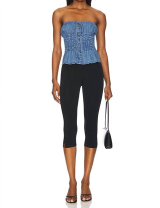 Free People - Denim Wink Wink Tube Top