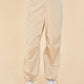 Dolce Cabo - Drawstring Ruched Knee Trousers