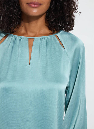 Lysse - Blusa feminina com recortes Dena