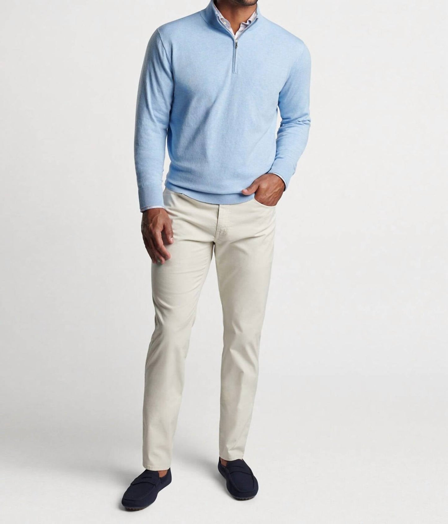 Peter Millar - Men's Whitaker Quarter-zip Sweater