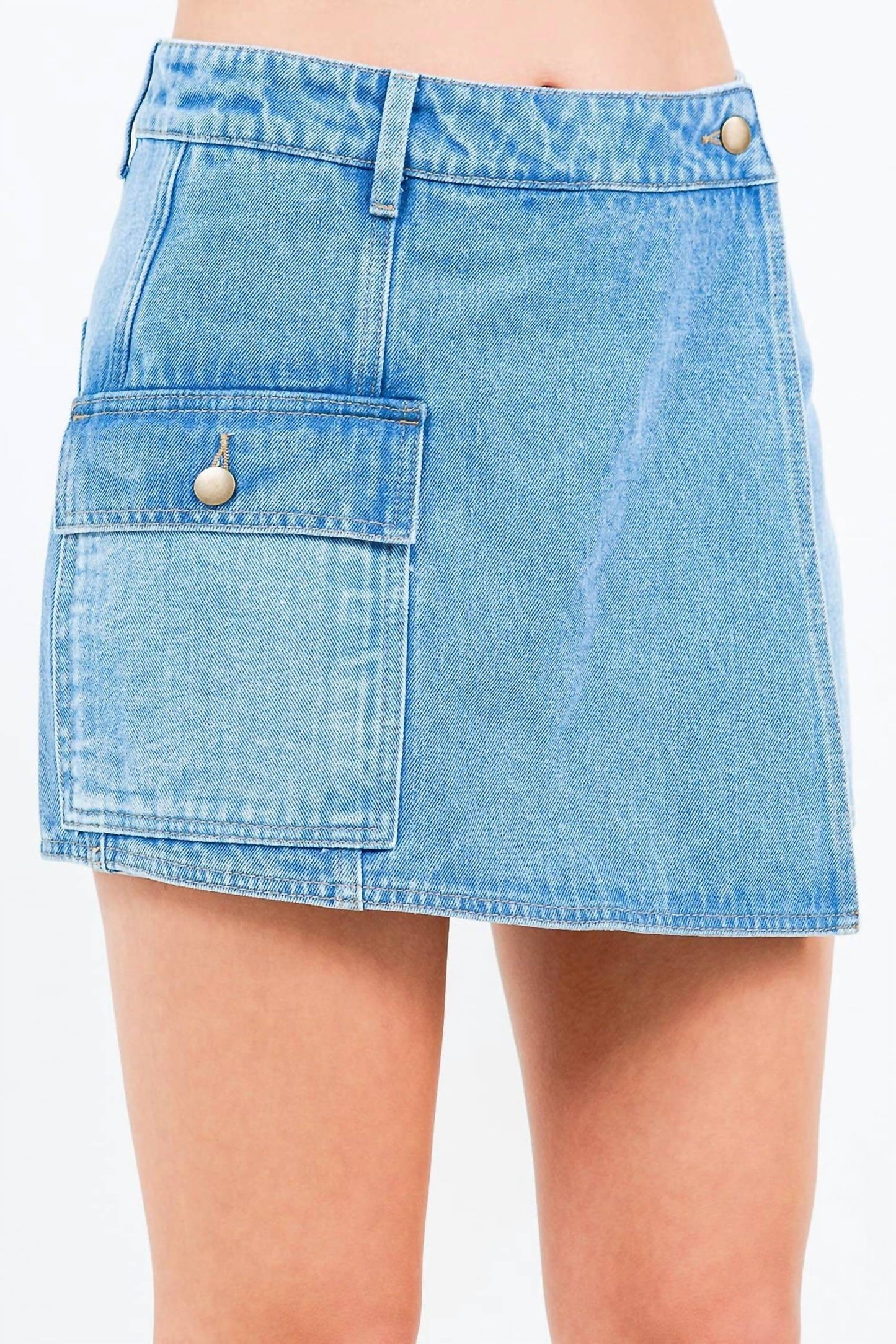 American Bazi - Cargo Pocket Mini Length Skort