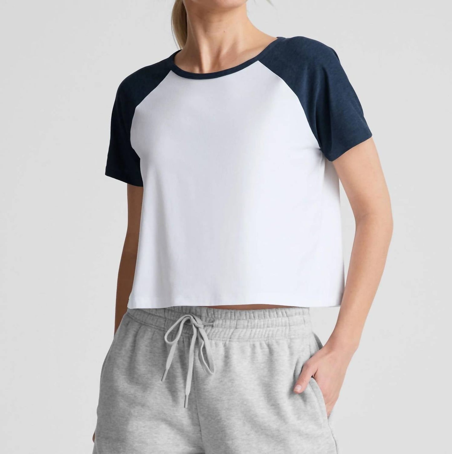 Beyond Yoga - Featherweight Colorblock Tee