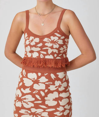 Baevely By Wellmade - Tulum Nights Knit Crop Top