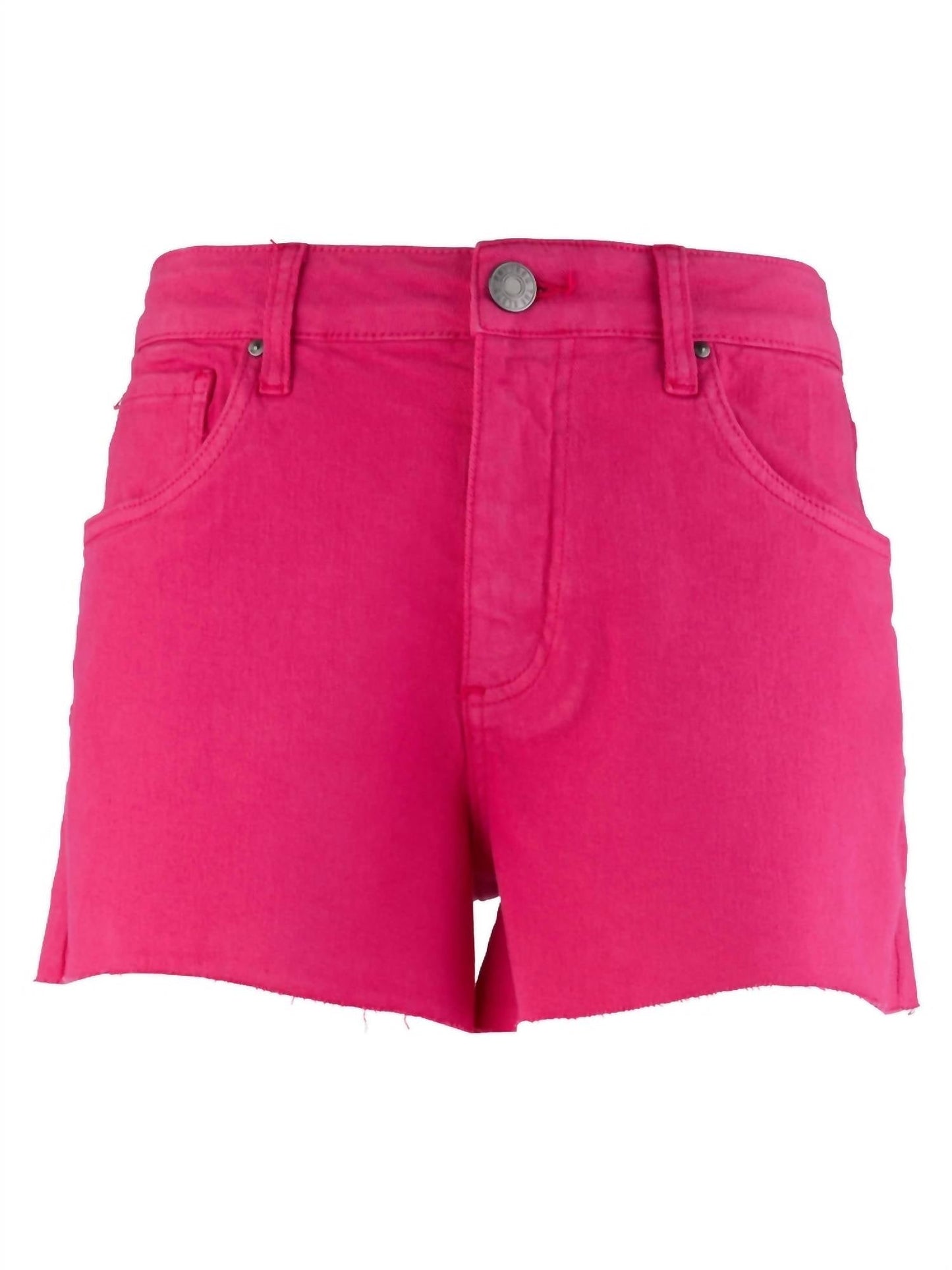 Kut From The Kloth - Jane High Rise Shorts With Raw Hem