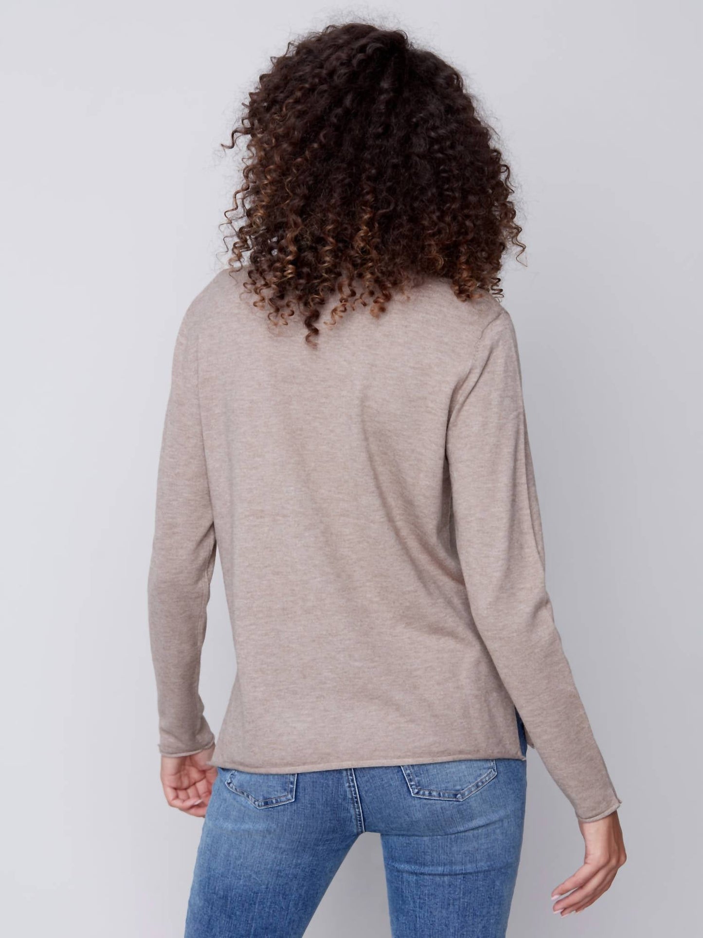 Charlie B - Basic V Neck Sweater
