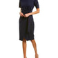 Gracia - Crepe Knee-length Wrap Dress