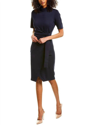 Gracia - Crepe Knee-length Wrap Dress
