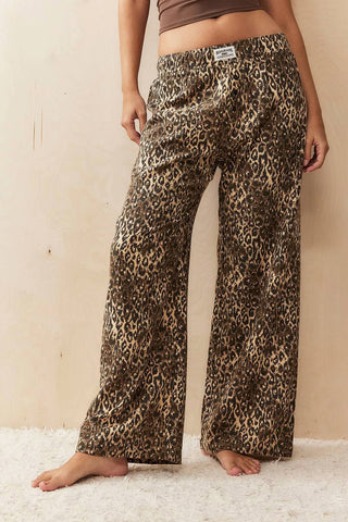 Bdg - Animal Print Straight Leg Lounge Pant