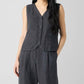 Eileen Fisher - Washed Organic Linen Délavé Vest