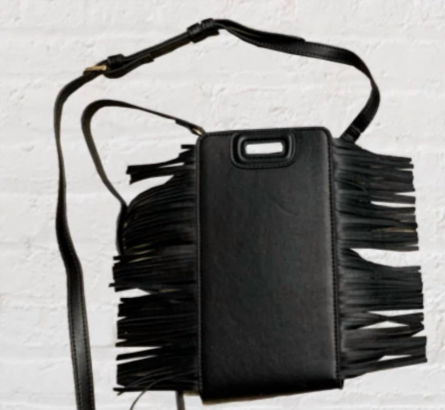 Ahdorned - Women's Faux Leather Phone Crossbody Bag