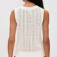 Varley - Ferns Open Knit Tank Top