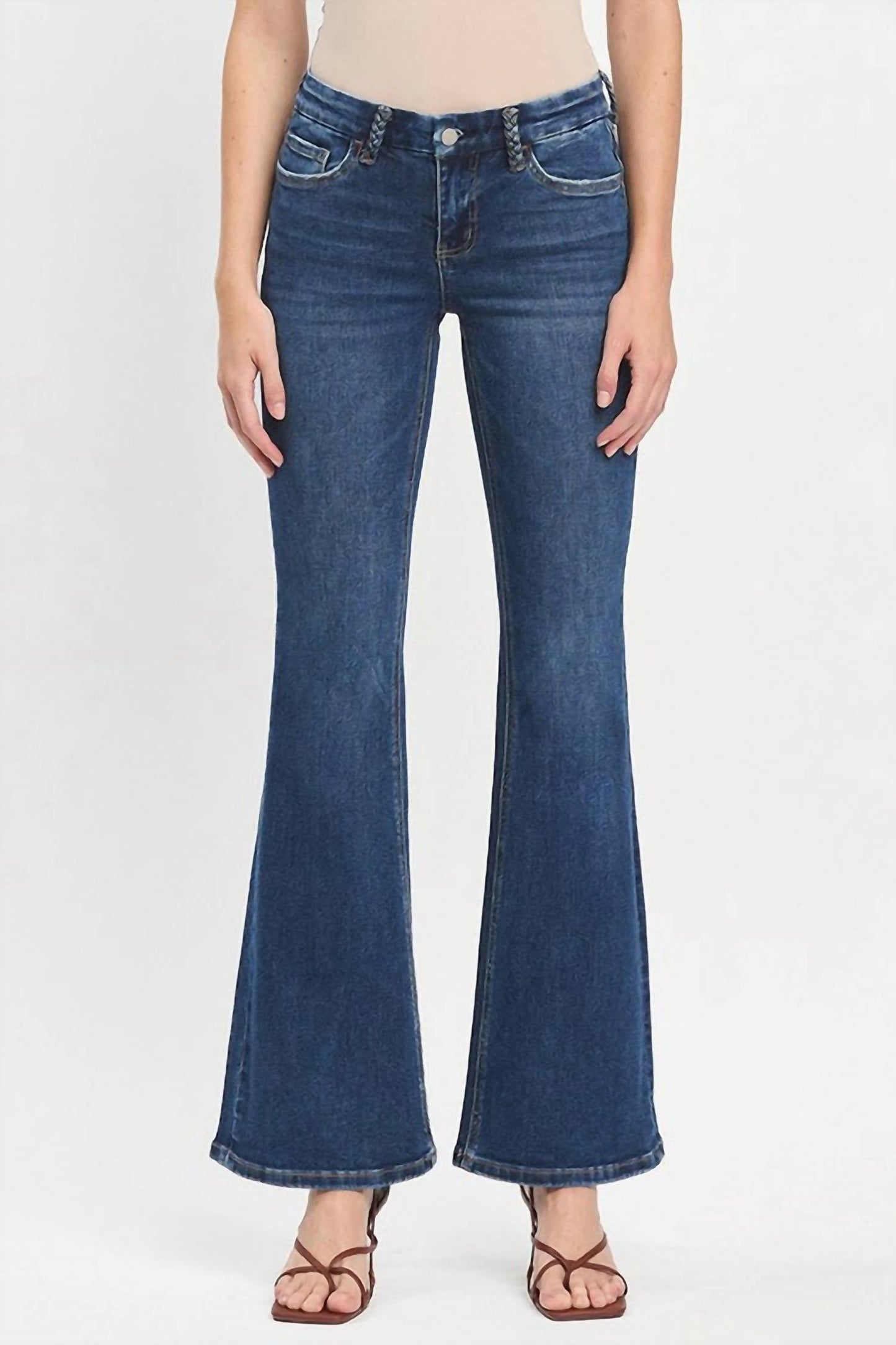 Flying Monkey - Lonnie Low Rise Flare Jeans