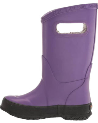 Bogs - Botas de chuva de pelúcia para meninas