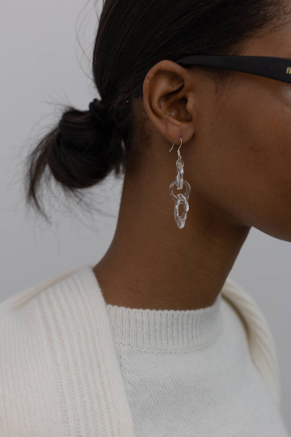 Alma Jewelry - Women's Glass Earrings