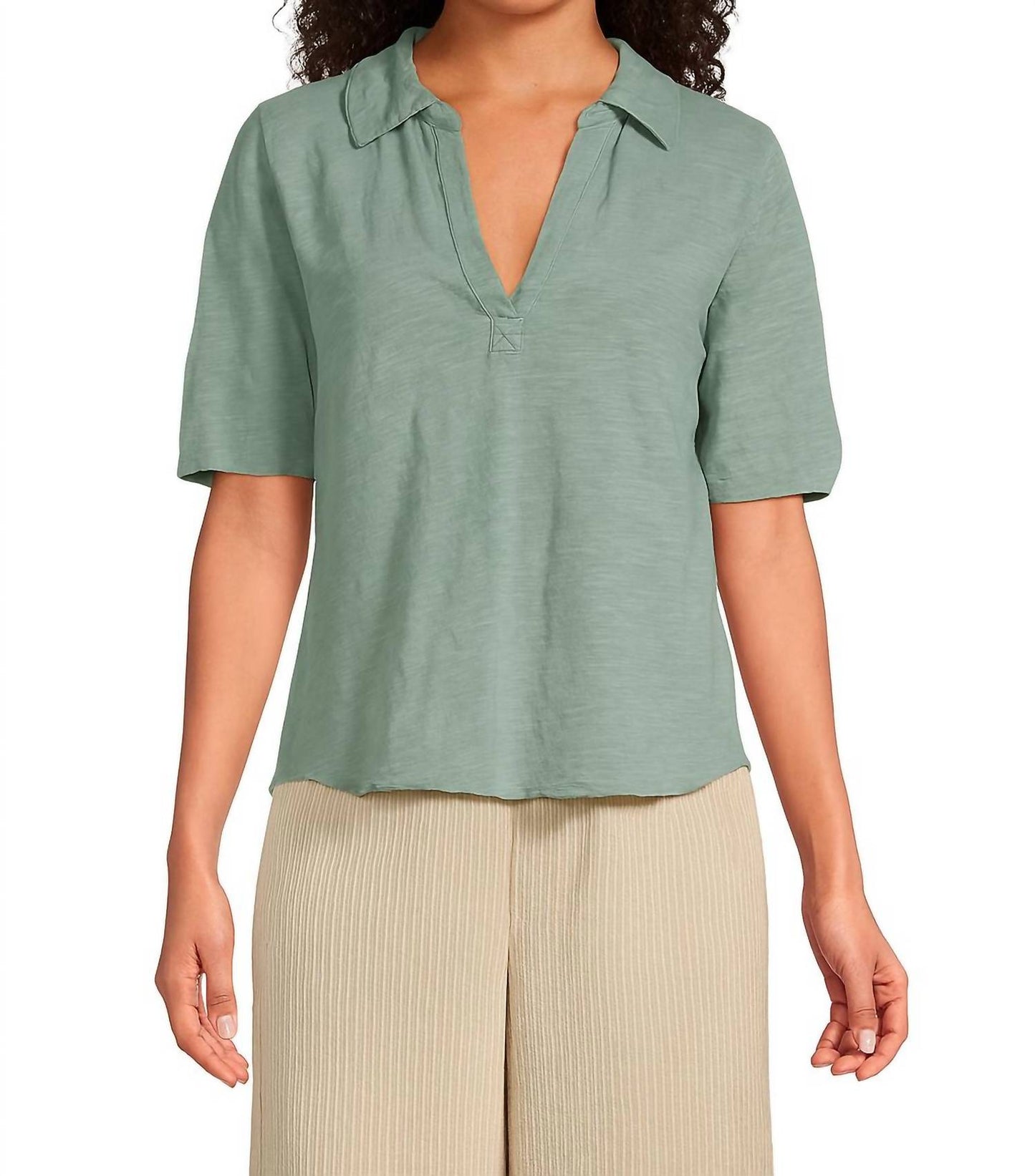 Mododoc - Half Sleeve Easy Polo Tee