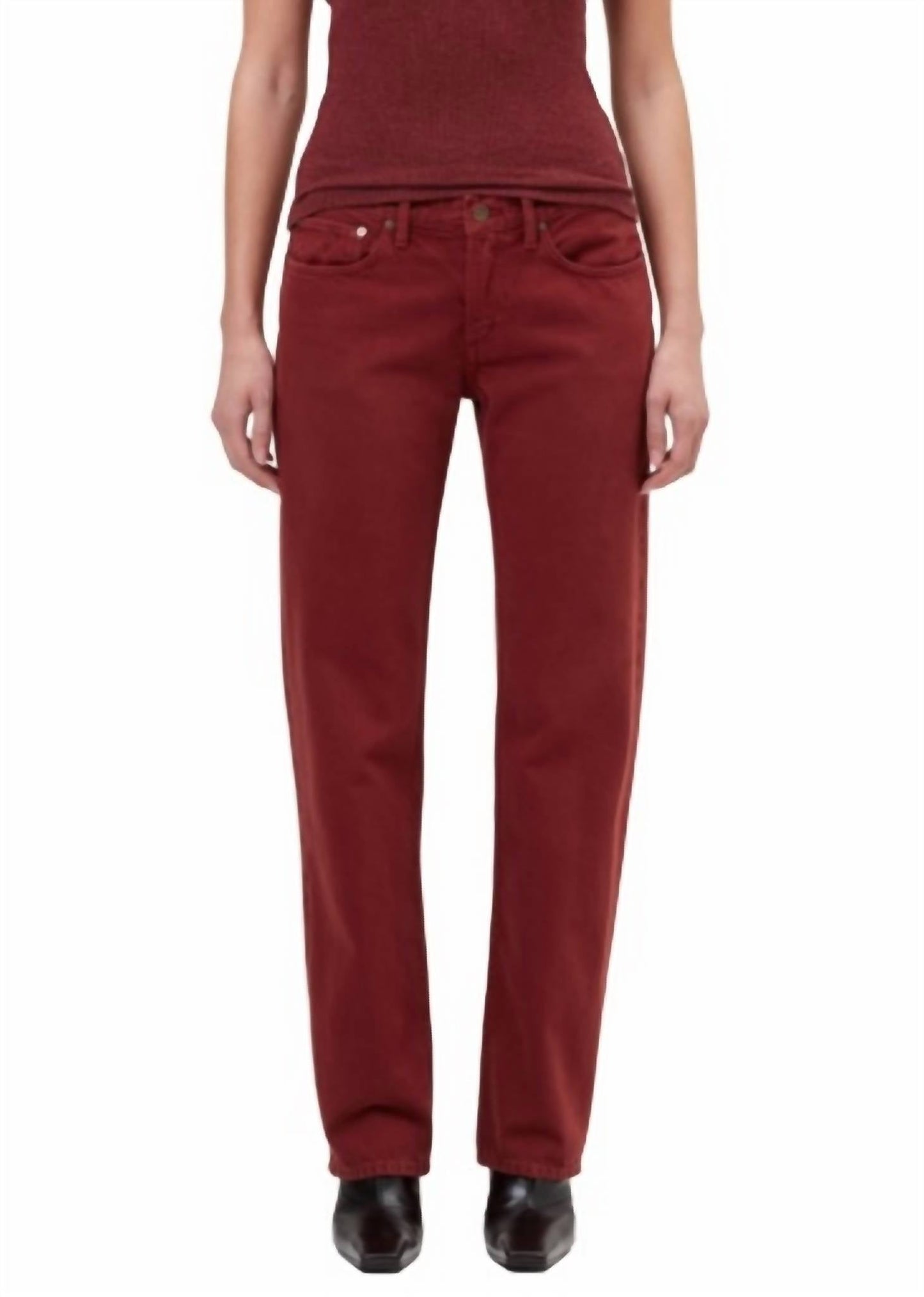 Agolde - Low Rise Slim Jeans
