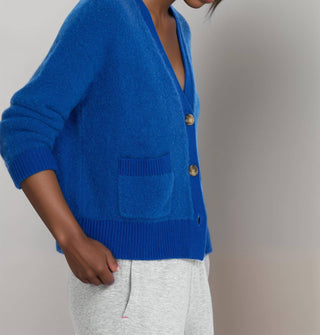 Johnny Was - Cardigan de malha de manga comprida Calme Teddy Bear