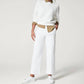 Spanx - Twill Cropped Wide Leg Pant