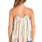 Elan - Santa Barbara Flowy Printed Tank Top