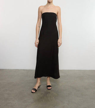 Enza Costa - LINEN BIAS DRESS