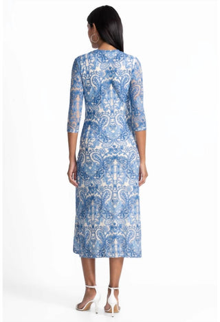 Johnny Was - VESTIDO MIDI DE MALHA WYNIFRED