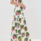 Borgo De Nor - White Printed Dani Maxi Dress