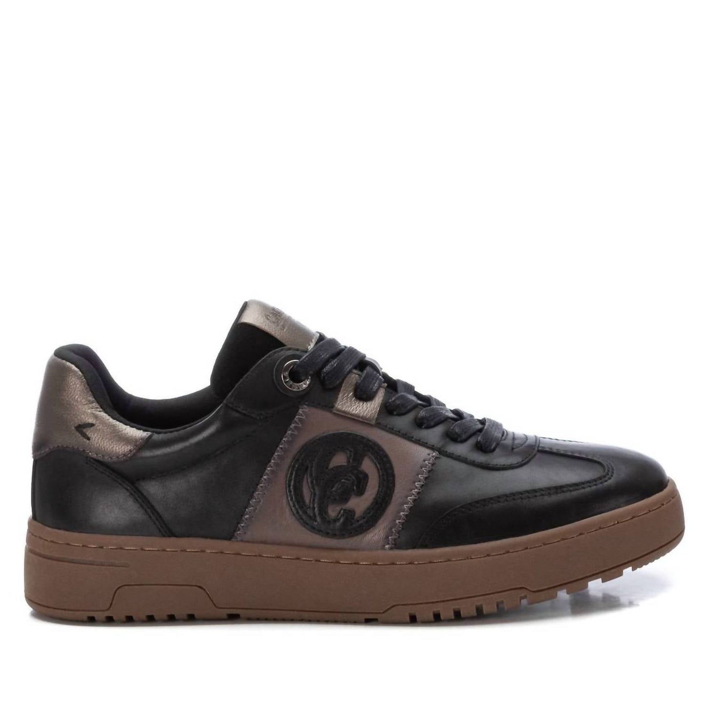 Xti - Women's Leather Trainer Sneakers