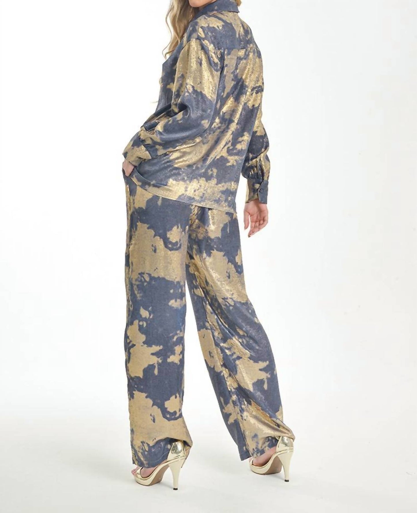 Steffany Milano - Brocade Pantsuit