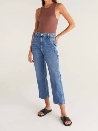 Z Supply - BLUSA CURTA COM CANELA HANNAH