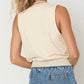 Project Social T - Iralo Textured Tank Vest