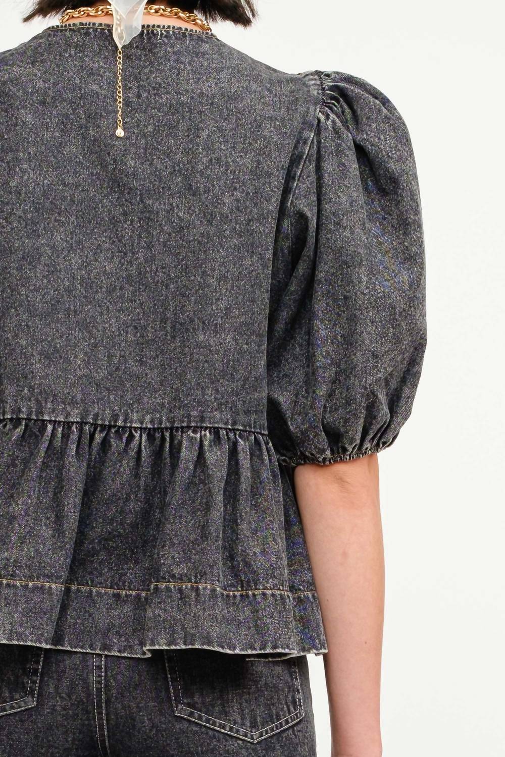 Daisy - Norah Denim Blouse