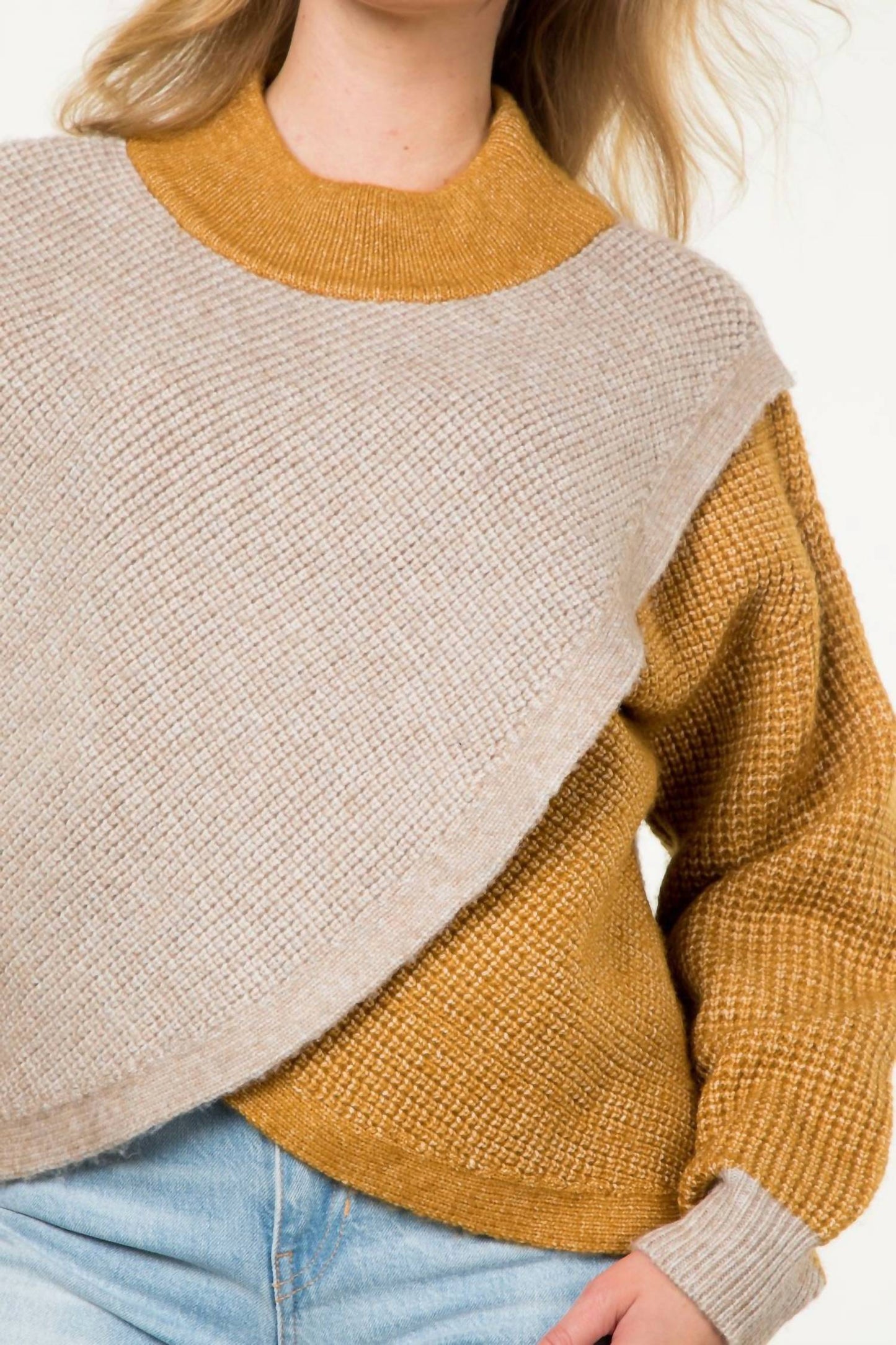 Thml - COLORBLOCK KNIT SWEATER