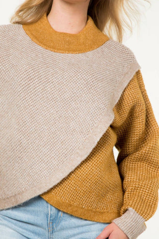 Thml - SUÉTER DE MALHA COLORBLOCK