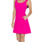 Akalia - Aria Bow Sleeveless Mini Dress