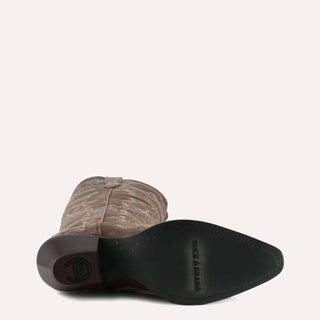Buck &amp; Brana - Botas de Cowgirl Olivia em Couro