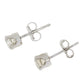 .75ct Diamond Stud Earrings 14KT White Gold